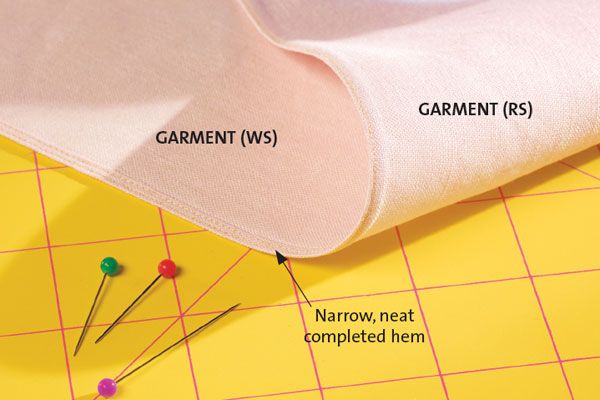 How To Use The Rolled Hem Presser Foot For Perfect Narrow Hems