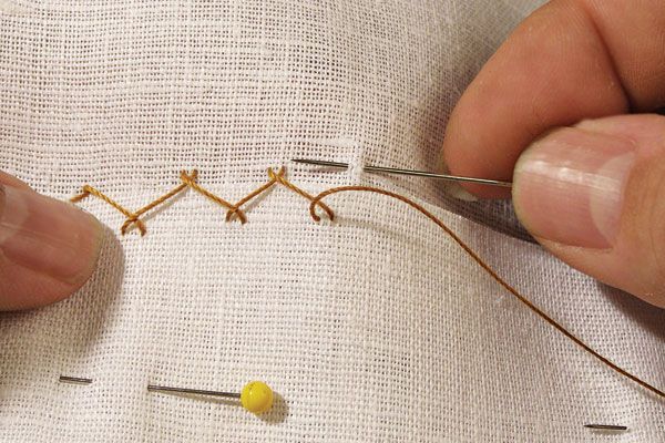 How to Sew Openings Closed by Hand with a Ladder Stitch