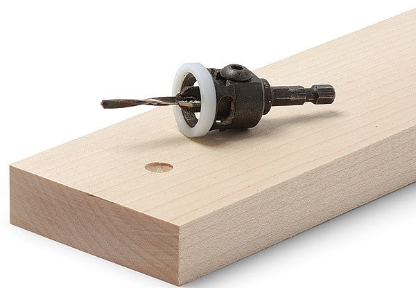 Lee Valley Countersink Bit with Low-friction Stop - FineWoodworking