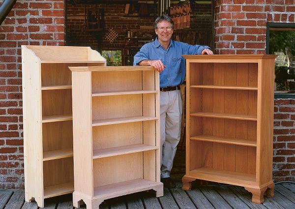 A Choice of Three Bookcases FineWoodworking