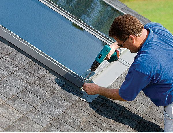 Solar panels disguised as skylights - Fine Homebuilding