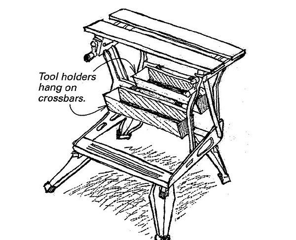 Workmate tool holder - Fine Homebuilding