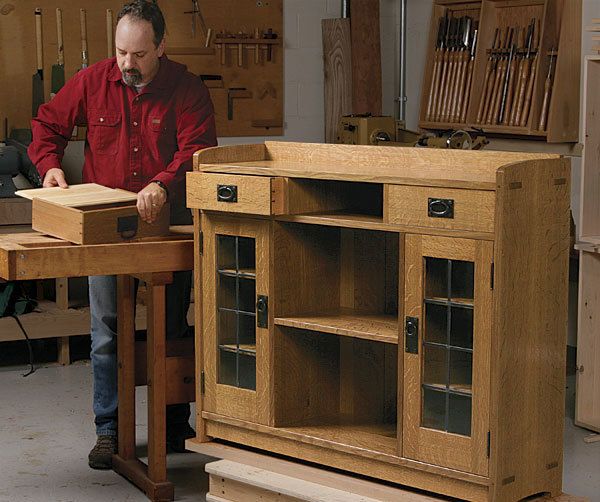 Art Supply Cabinet - FineWoodworking