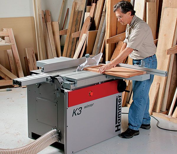 Hammer K3 Winner 31x48 Tablesaw FineWoodworking