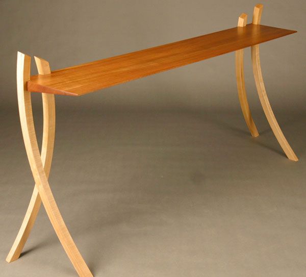 Dancing Leg Hall Table - FineWoodworking