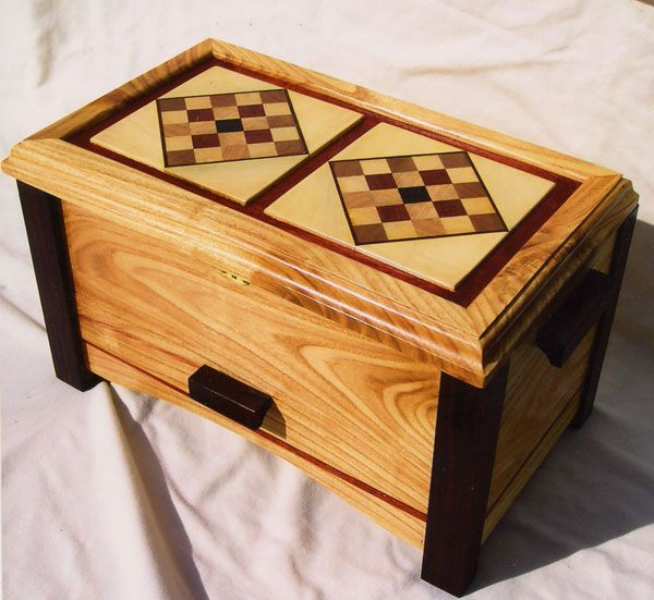 Honey Locust Jewelry Box FineWoodworking