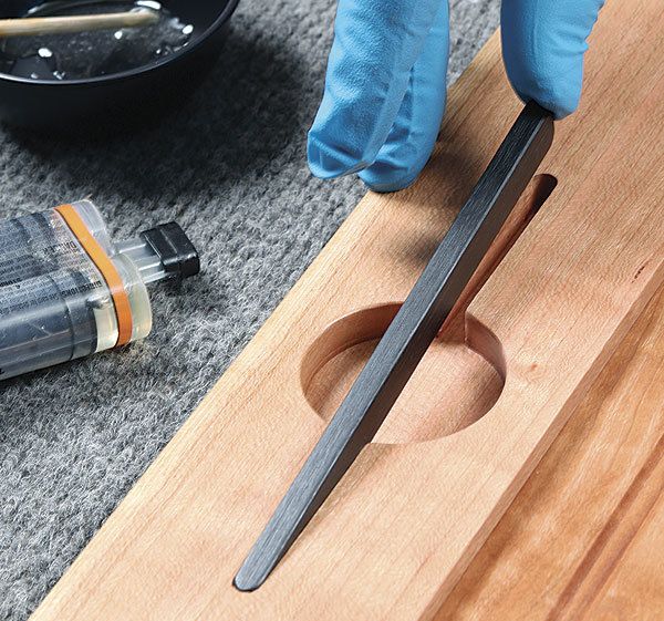 Wood drawer store pull