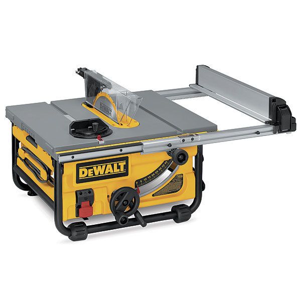 DW745 Compact Job Site Tablesaw Review Fine Homebuilding