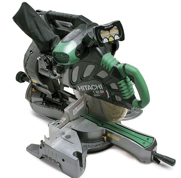 Hitachi laser miter deals saw