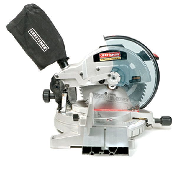 Craftsman miter deals saw laser