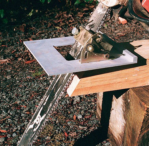 Chainsaw attachment deals for cutting slabs