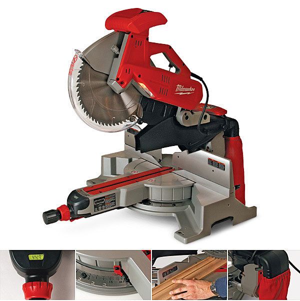 Milwaukee 12 dual bevel shop miter saw