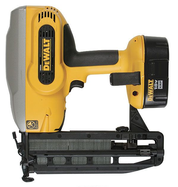 Dewalt 18v discount 16g finish nailer