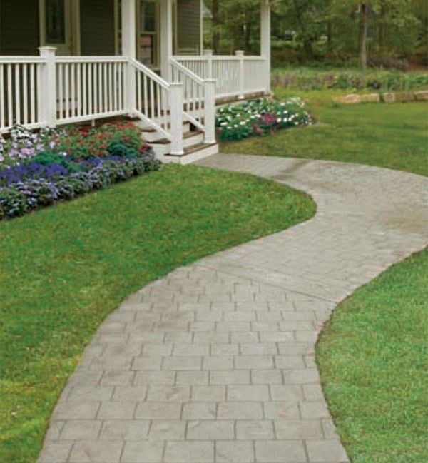 Creating a Curved Concrete Walkway - Fine Homebuilding