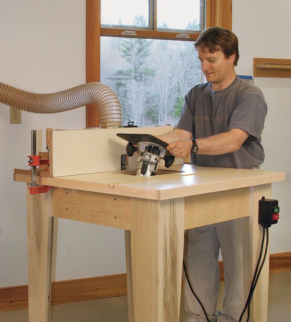 Easy to build router table - FineWoodworking