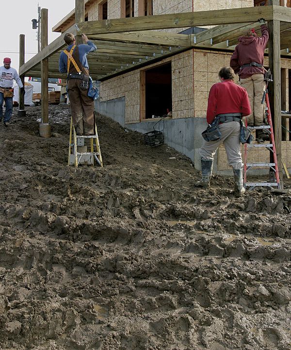 Managing Job-Site Mud - Fine Homebuilding