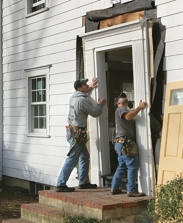 How to Install a Wider Prehung Door Exterior Door