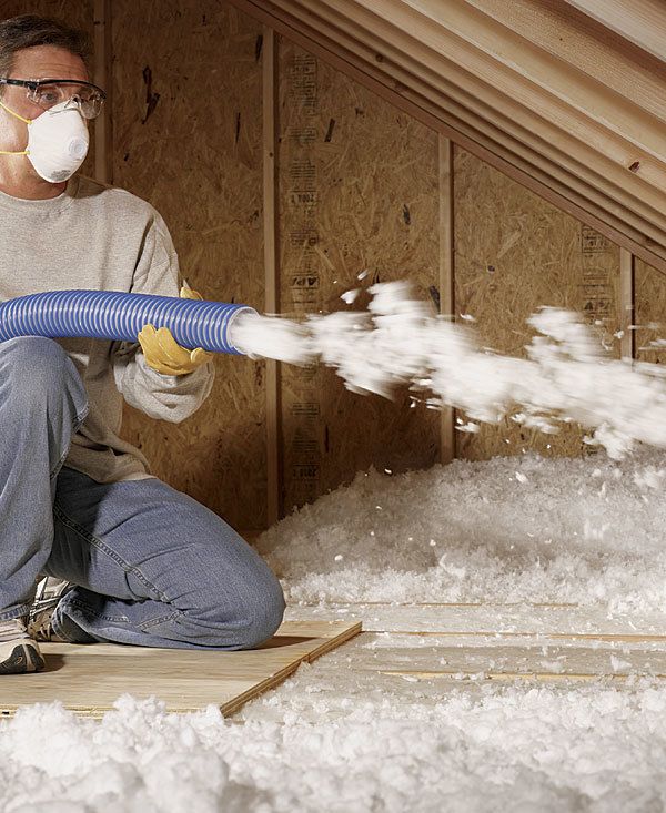 Blown Insulation for Attics Fiberglass vs. Cellulose Fine Homebuilding