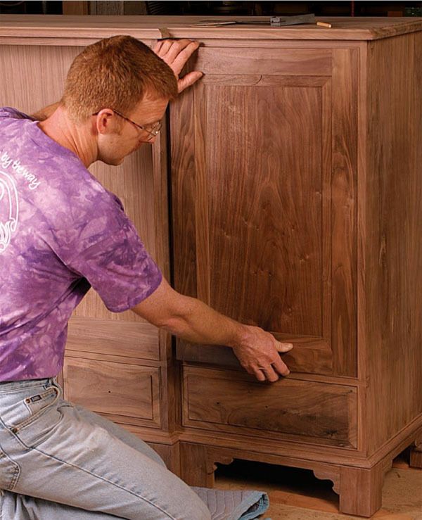 How To Fit Inset Cabinet Doors - Fine Homebuilding