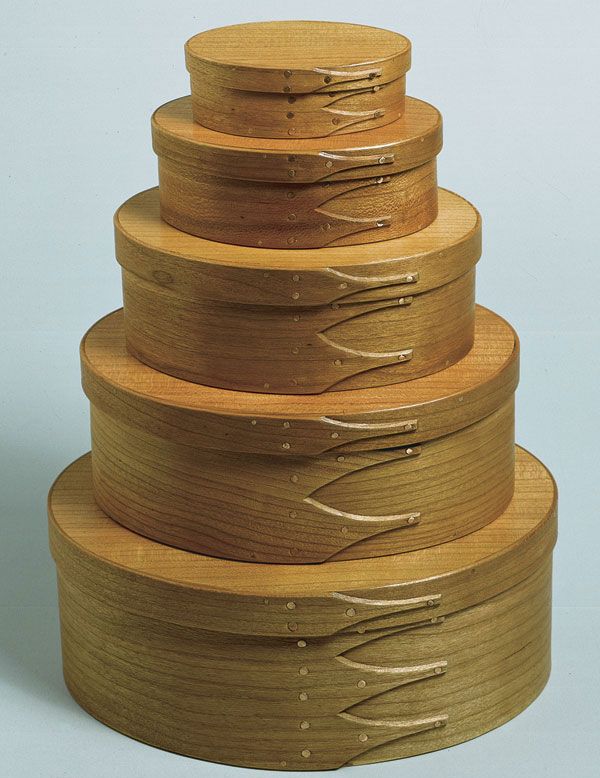 Shaker-style Oval Boxes - FineWoodworking