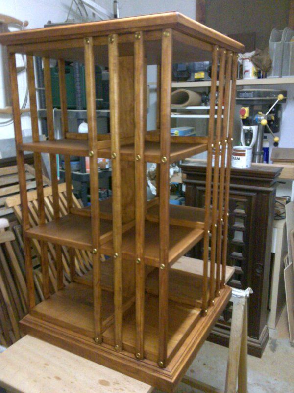 revolving bookcase - FineWoodworking