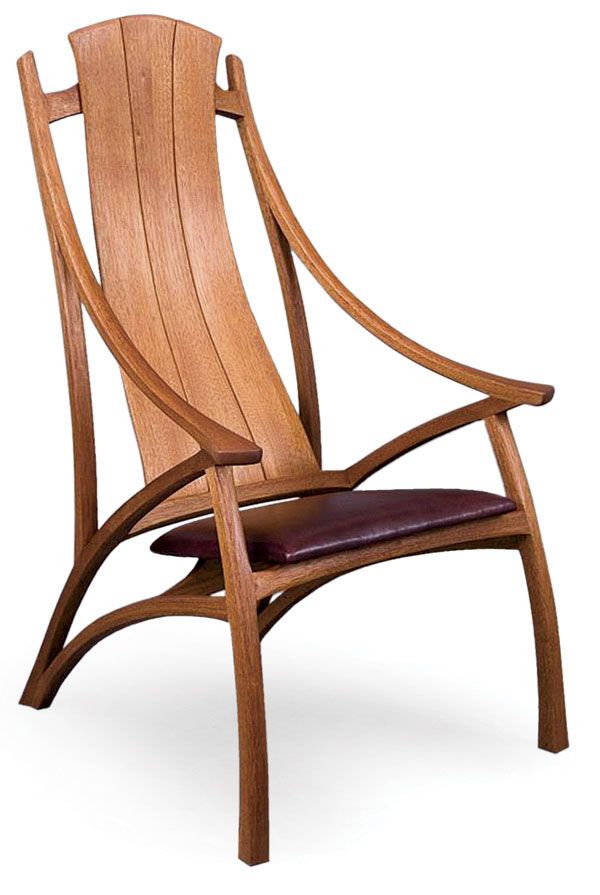 Laminated Reading Chair - FineWoodworking