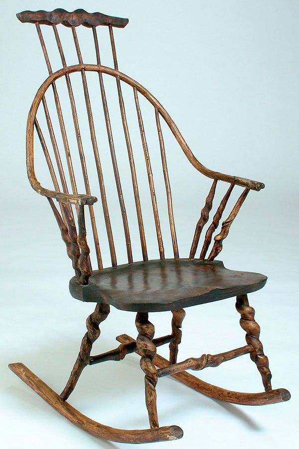 Twisted Windsor Rocker - FineWoodworking