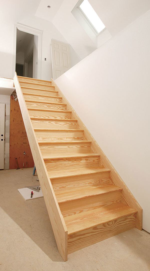 How To Build HousedStringer Stairs Fine Homebuilding