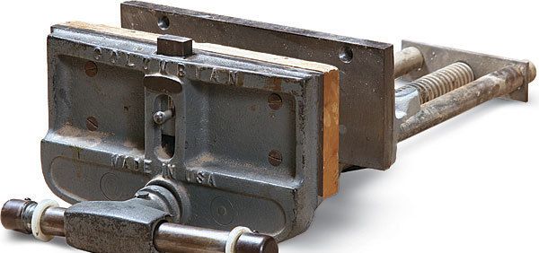 Columbian wood online vise