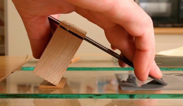 Simple sharpening jig 