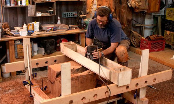 How to make a DIY Router sled / Flattening Jig / Router Jig 