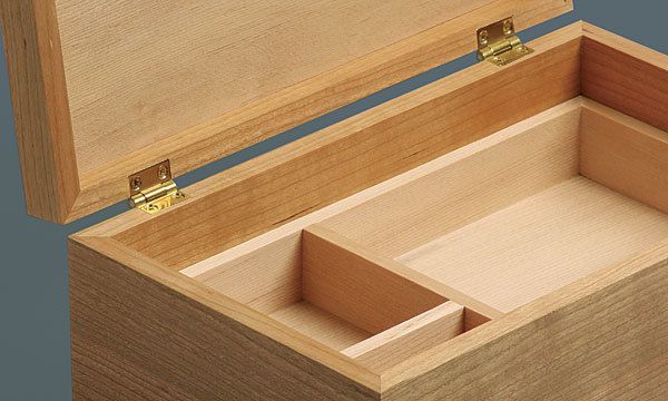 How to Install Quadrant Hinges in a Box - FineWoodworking