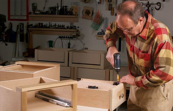 Side-Hung Drawer Slides - FineWoodworking