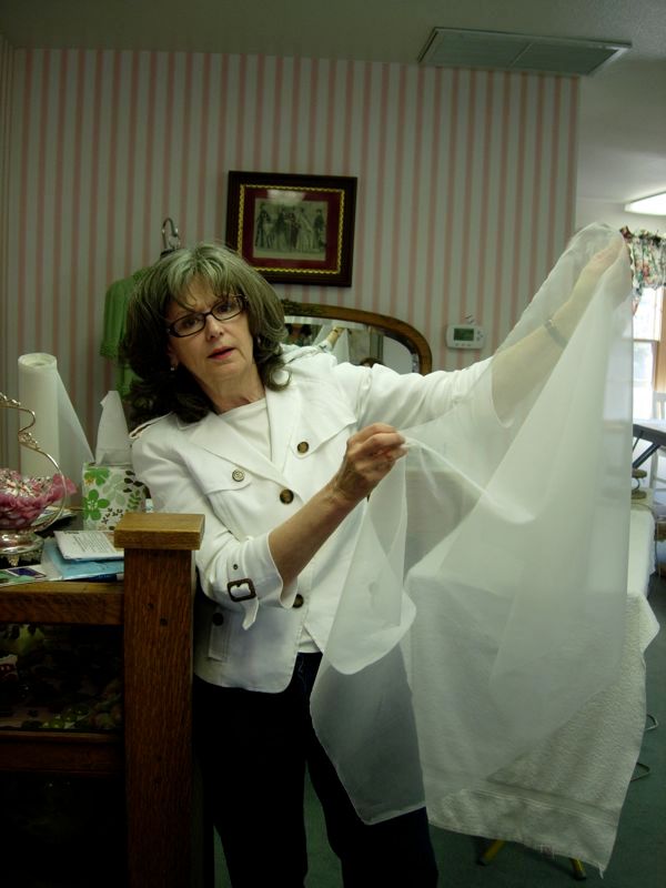 How to Dye Silk Organza Threads