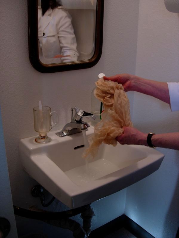 How to Dye Silk Organza Threads