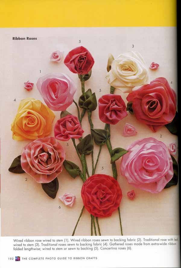 Amazing ribbon flower trick, Whole Ribbon Rose - Ribbon Flowers - How to  make an easy ribbon rose