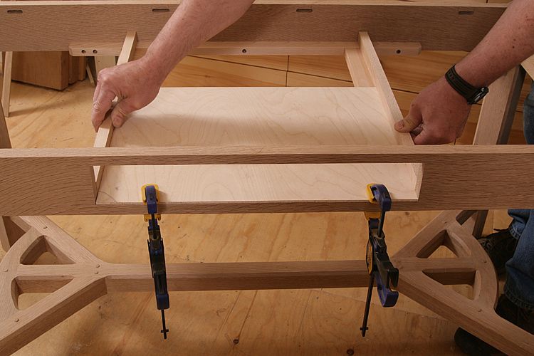 Fitting drawers to a crooked table FineWoodworking