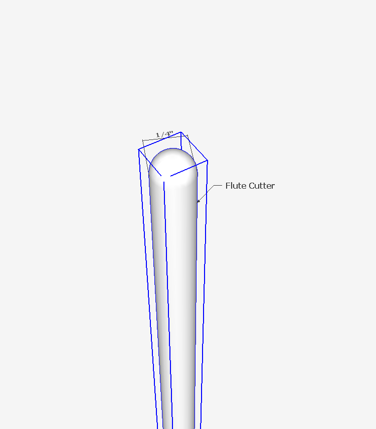 Flutes on the Pilasters - FineWoodworking
