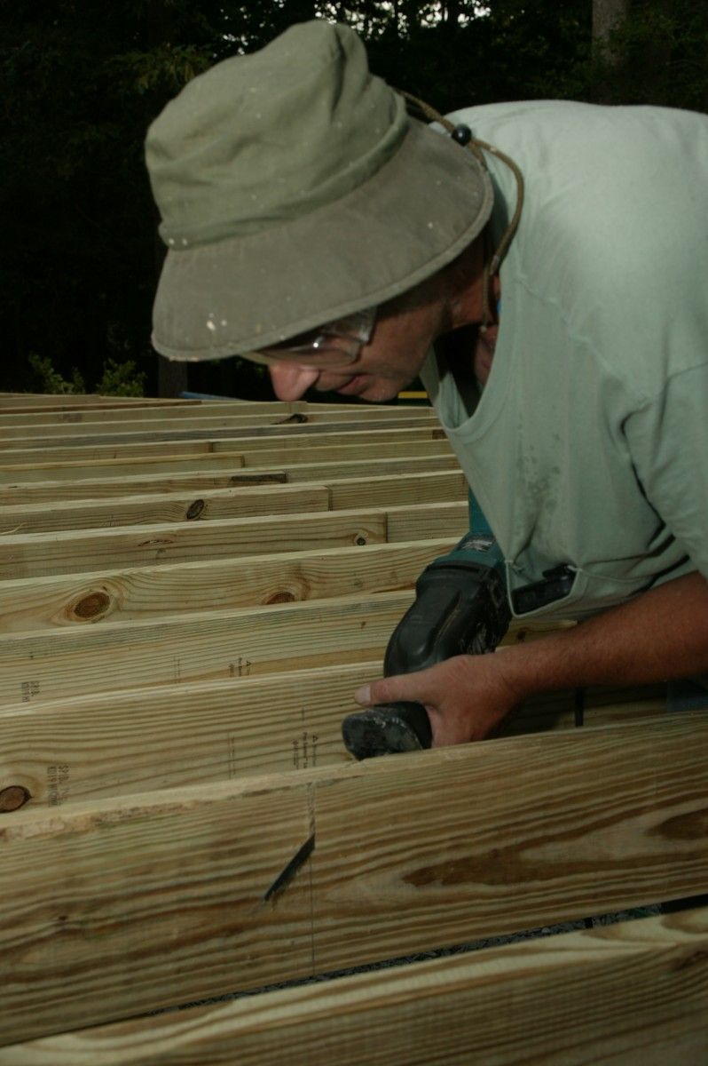 Framing a deck with a radius - Fine Homebuilding
