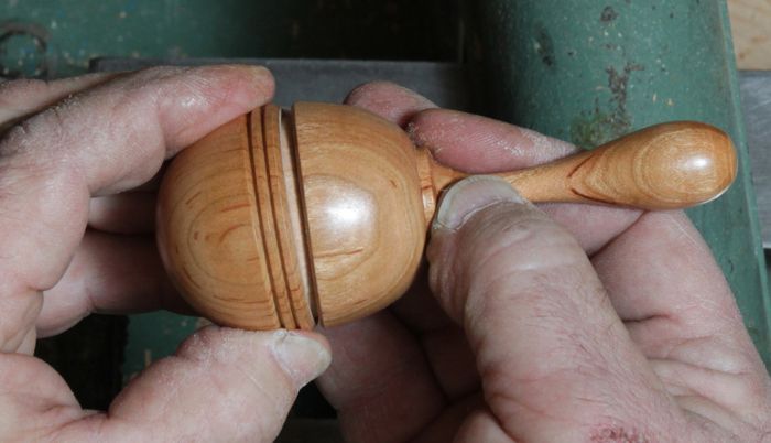 Simple Tips for Turning a Baby Rattle - FineWoodworking