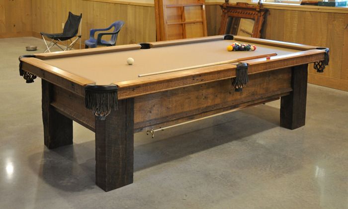 Custom deals pool table