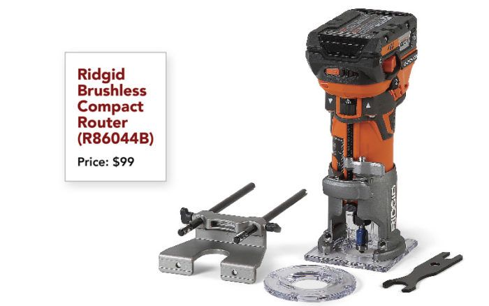 Cordless discount ridgid router