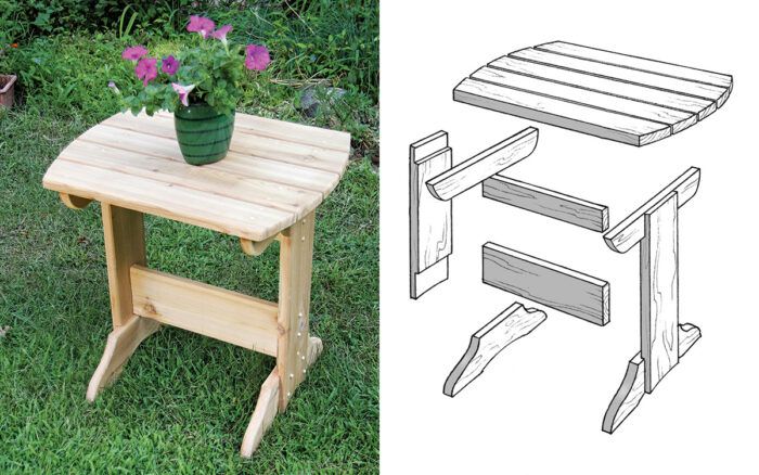 How to make a folding table 
