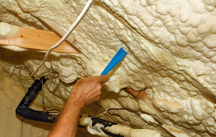 Spray-Foam Insulation - Fine Homebuilding