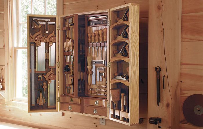 Woodsmith Wall-Mounted Tool Storage Plan