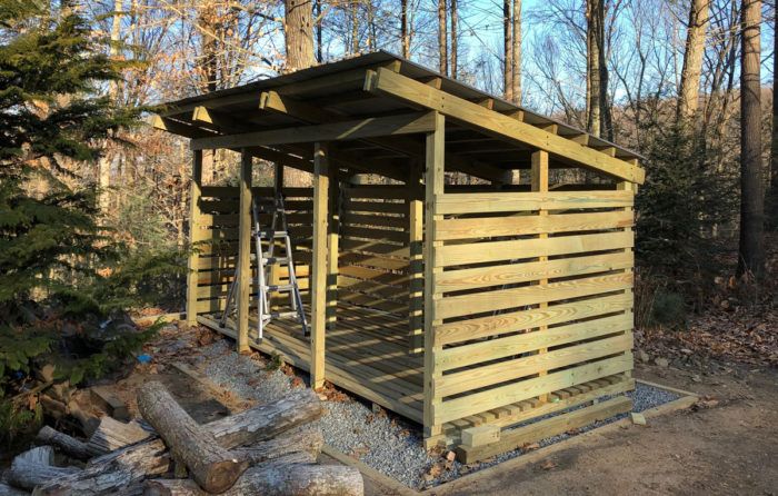 Building a wood shelter new arrivals