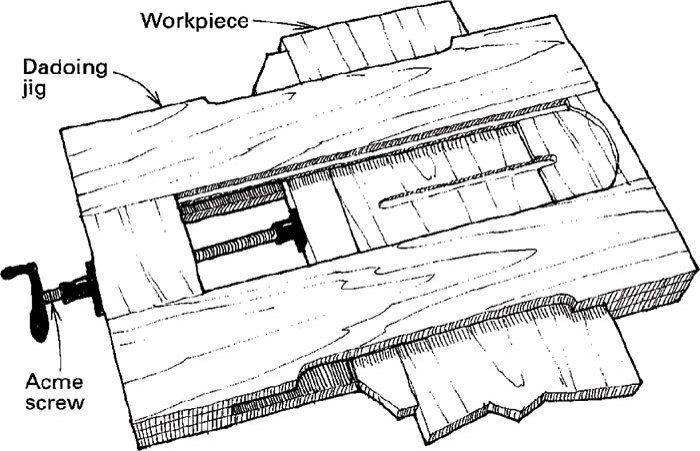 Carcase Dadoing Jig - FineWoodworking