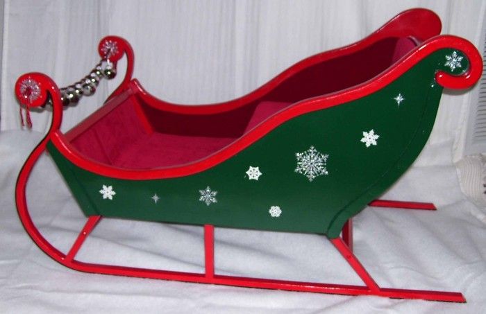 Santa's Miniature Sleigh - FineWoodworking