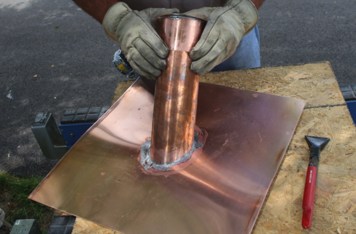 How to Solder Copper Sheet Metal 