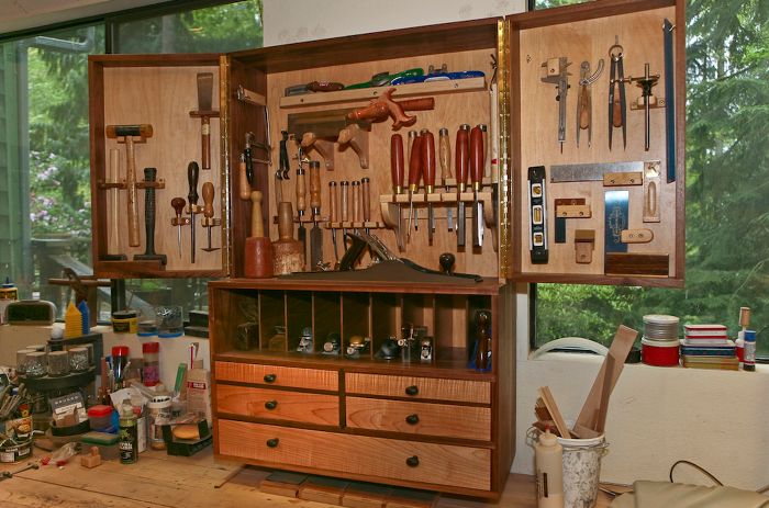 Art Supply Cabinet - FineWoodworking